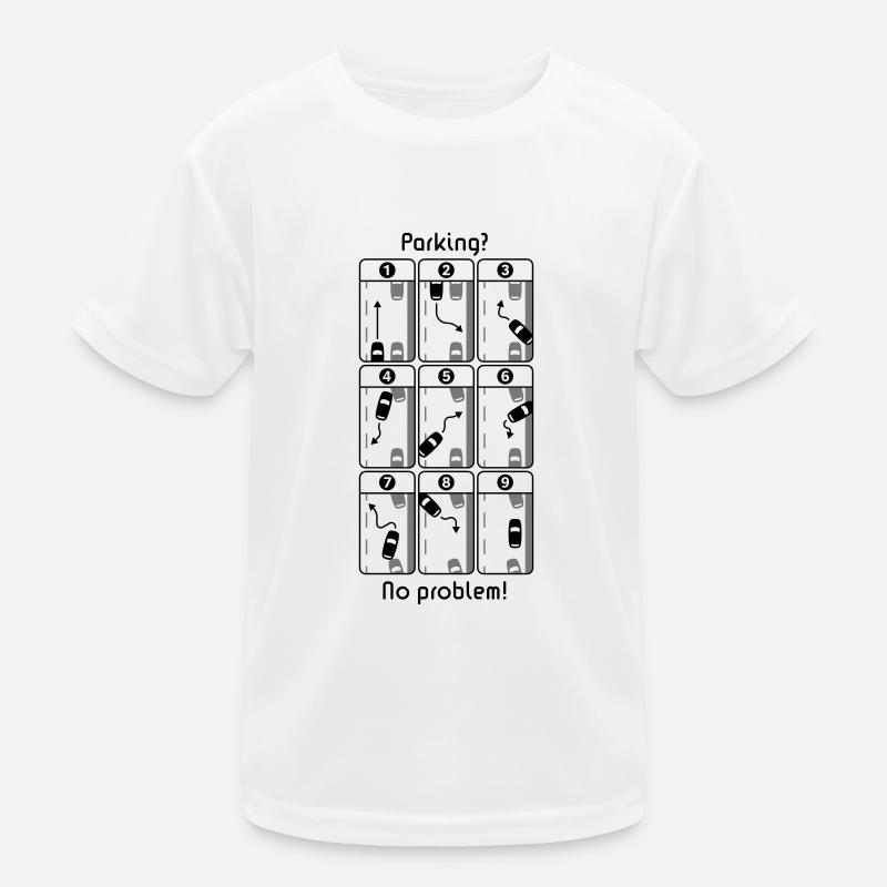 Parking? No Problem! Kids Functional T-Shirt