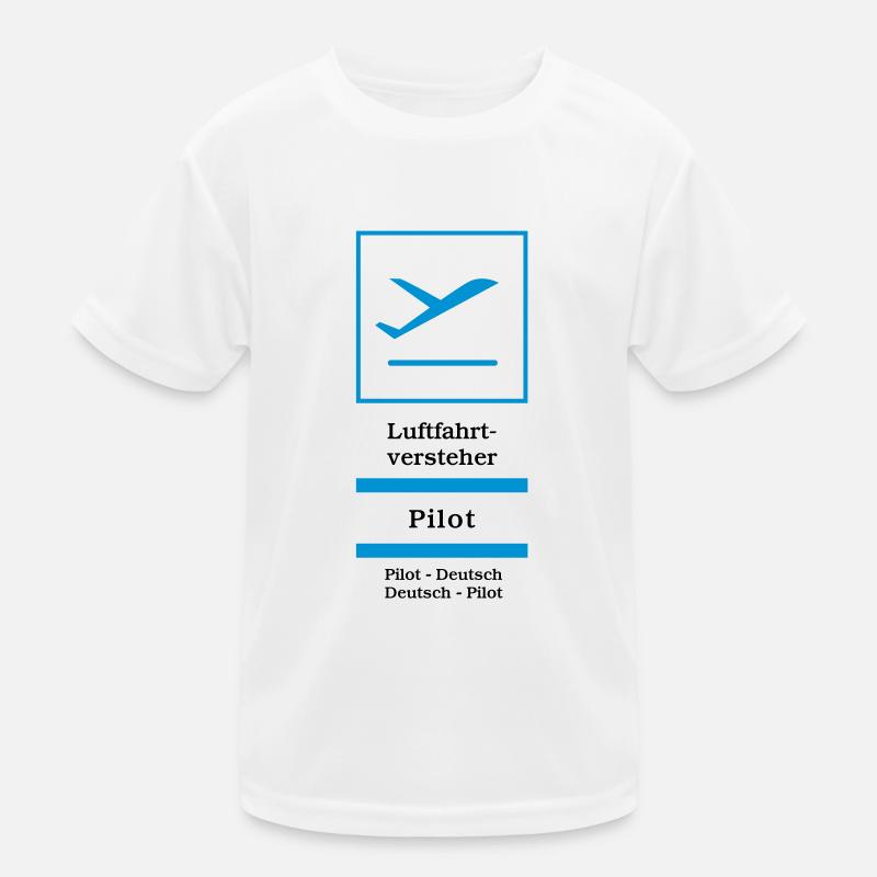 aviators Kids Functional T-Shirt