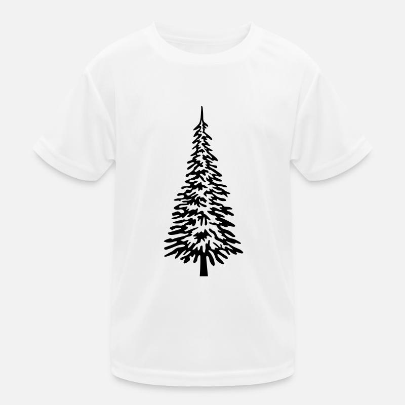 Tannenbaum voll Kinder Funktions-T-Shirt