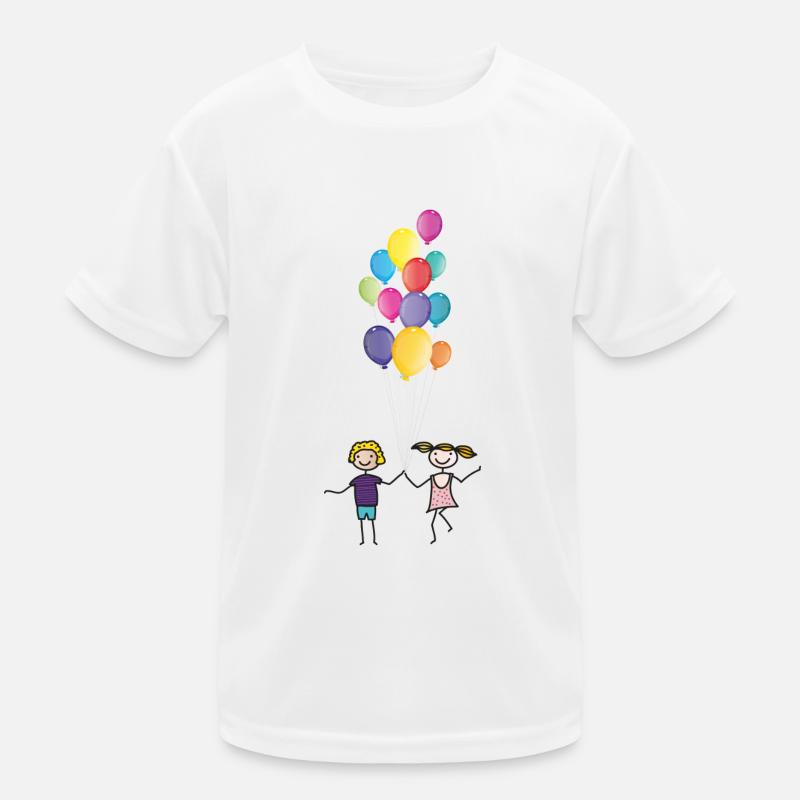 kindergeburtstag Kinder Funktions-T-Shirt