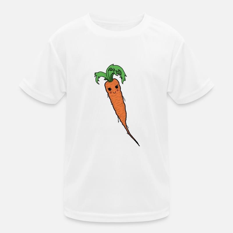Möhre Kinder Funktions-T-Shirt
