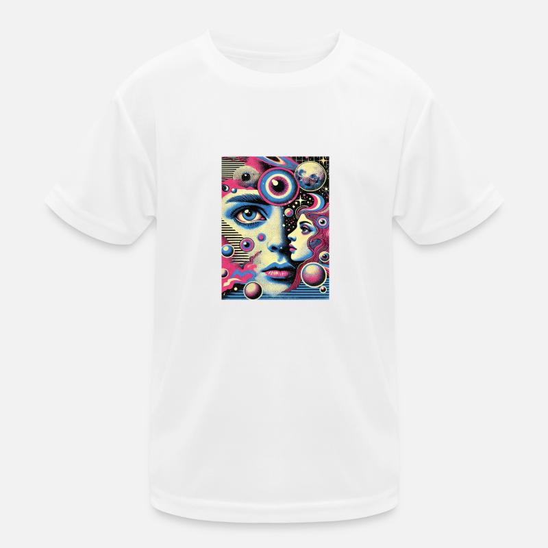 Cosmic Vision- Blick ins Unendliche Kinder Funktions-T-Shirt