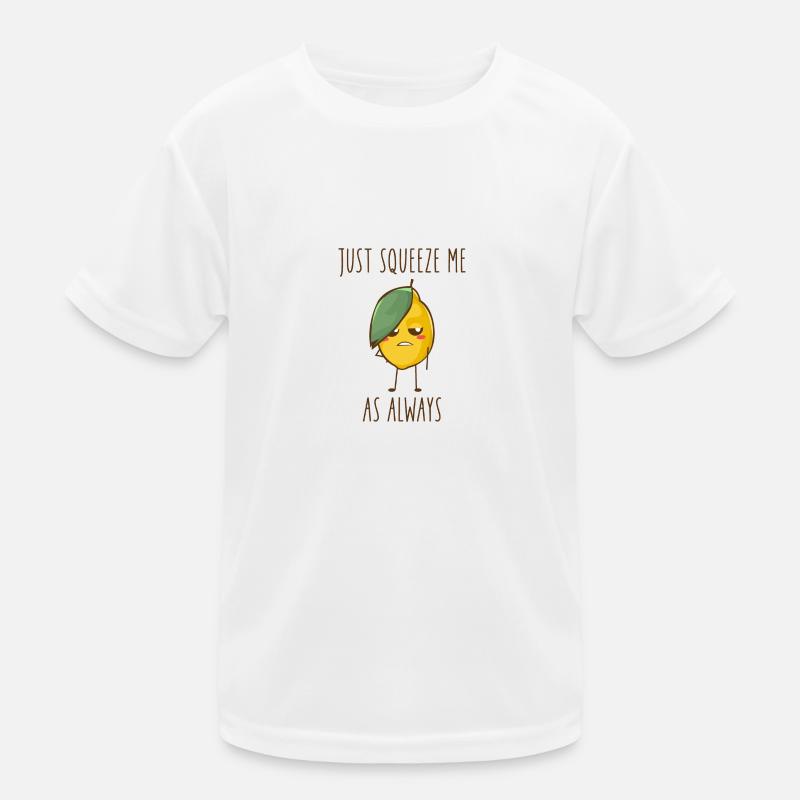 Lemon Comic Chibi Anime Emo Gothique Cadeau T-shirt sport Enfant