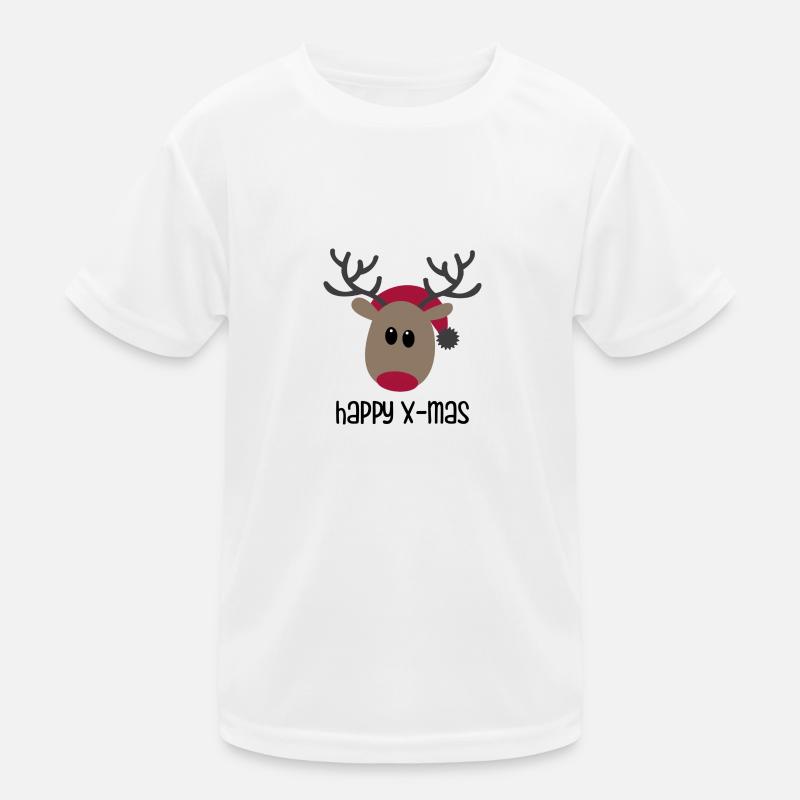 happy christmas Kids Functional T-Shirt