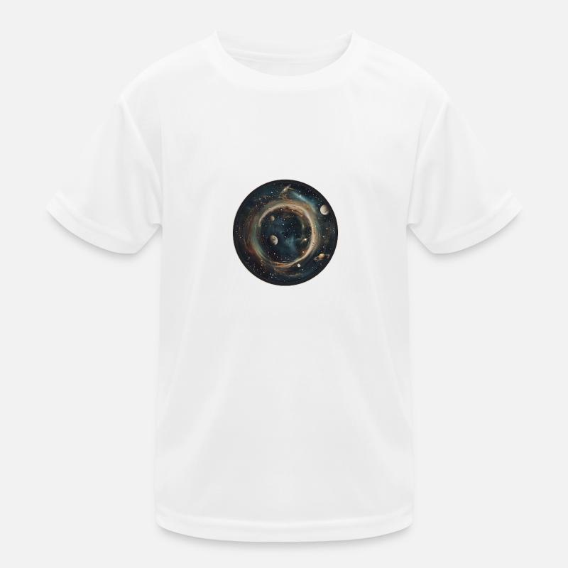 Cosmic Dance: Celestial Solar System Astronomy Kids Functional T-Shirt