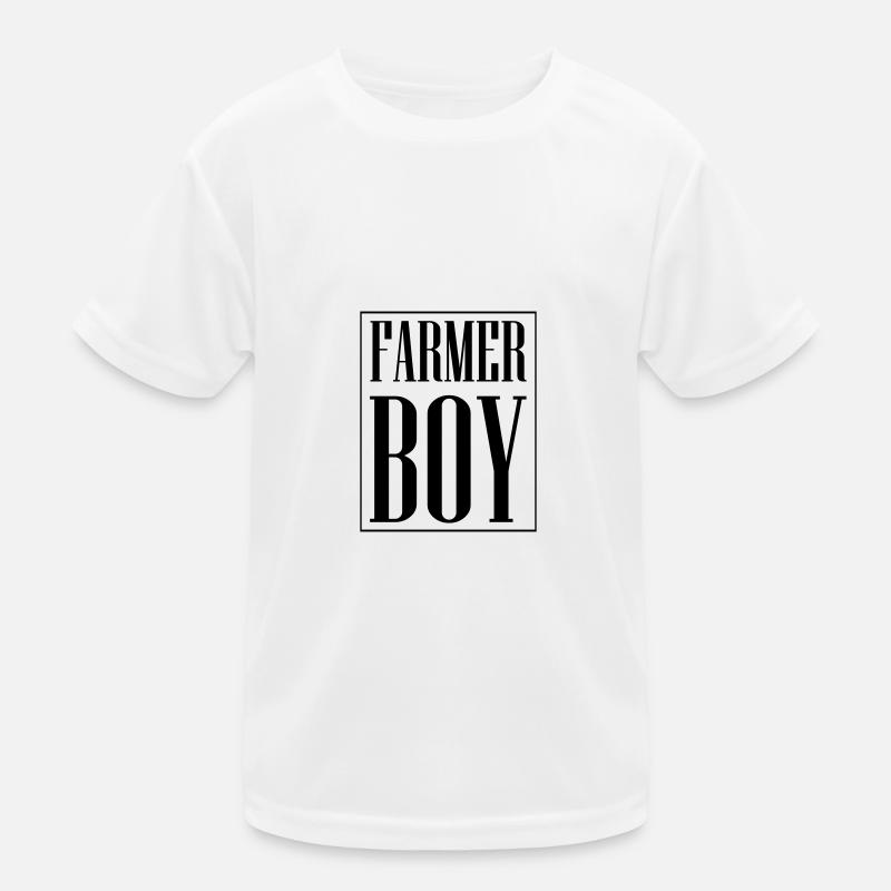 Farmer Junge Kinder Funktions-T-Shirt