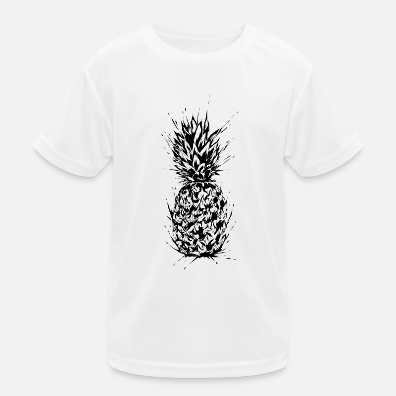 Pineapple Kids Functional T-Shirt