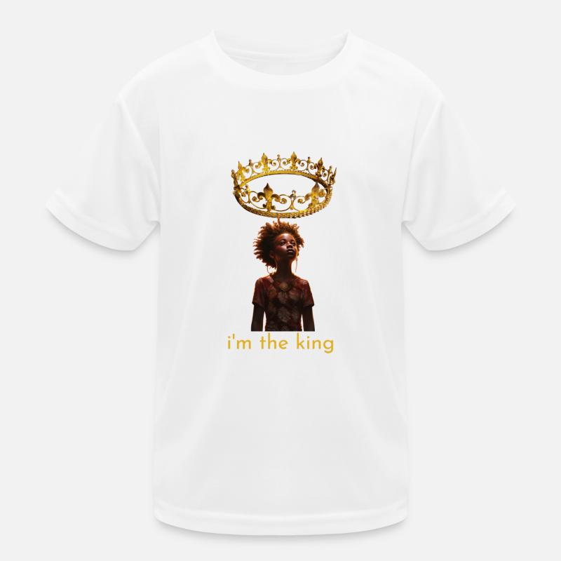 ICH BIN DER KÖNIG Kinder Funktions-T-Shirt