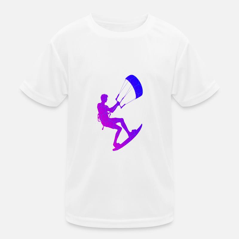 Kiting Kitesurfer Kite Kitesurf Kitesurfing T-shirt sport Enfant