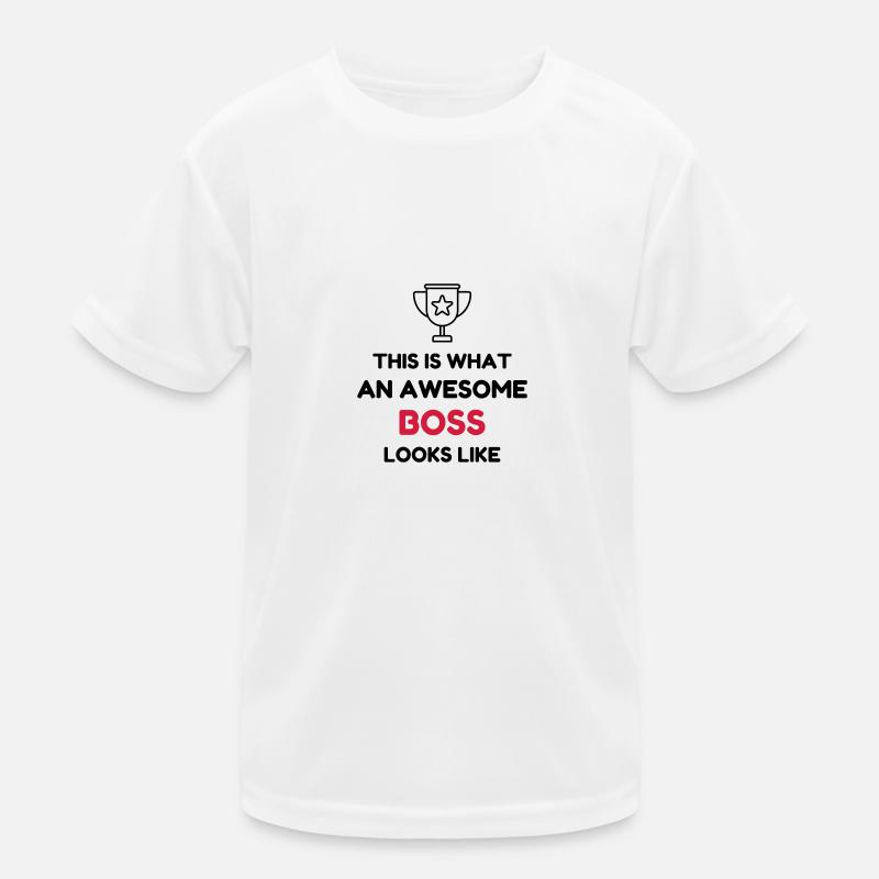 Manager / Chef / Arbeit / Job Kinder Funktions-T-Shirt