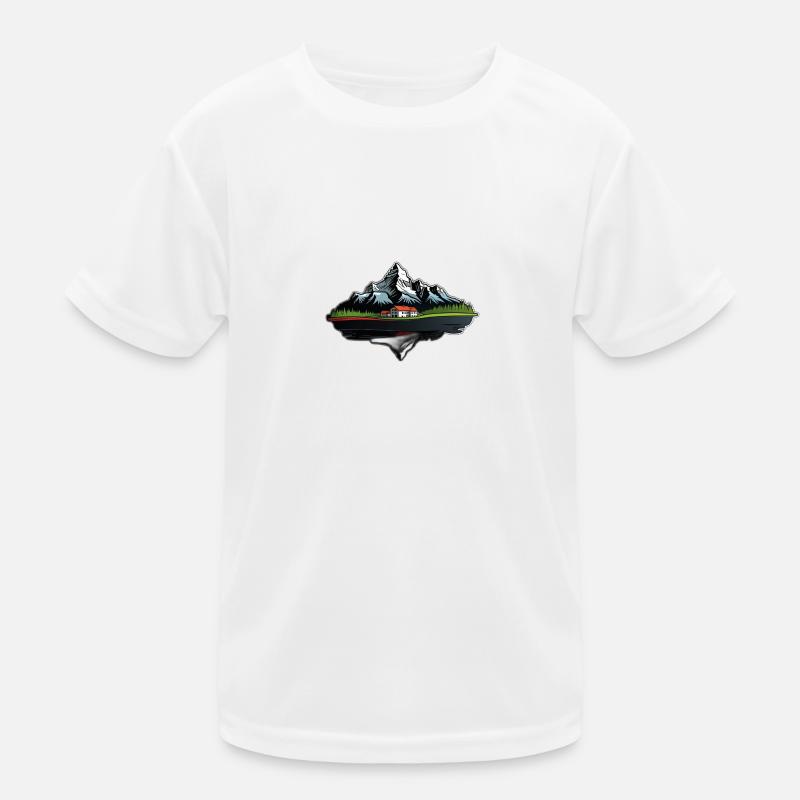 Montagnes suisses T-shirt sport Enfant