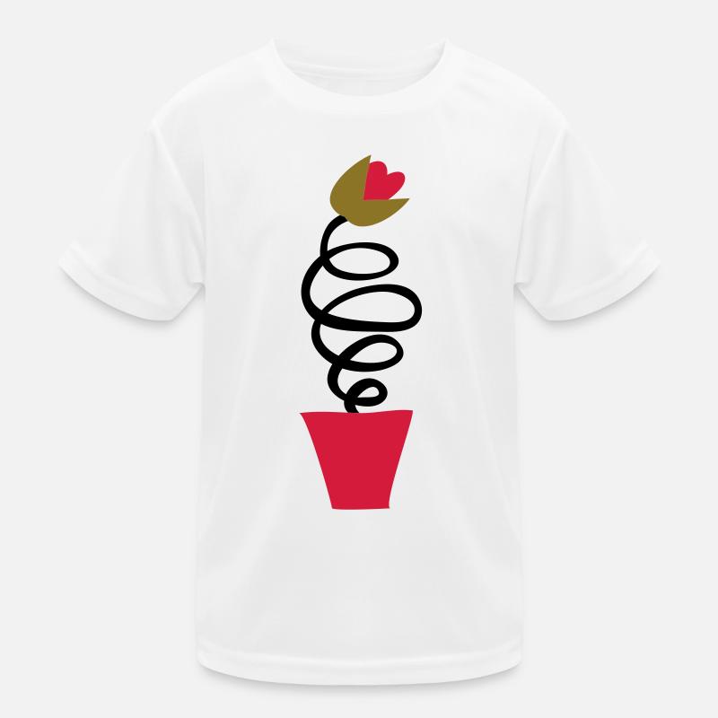 Dafty tulip from Holland Kids Functional T-Shirt
