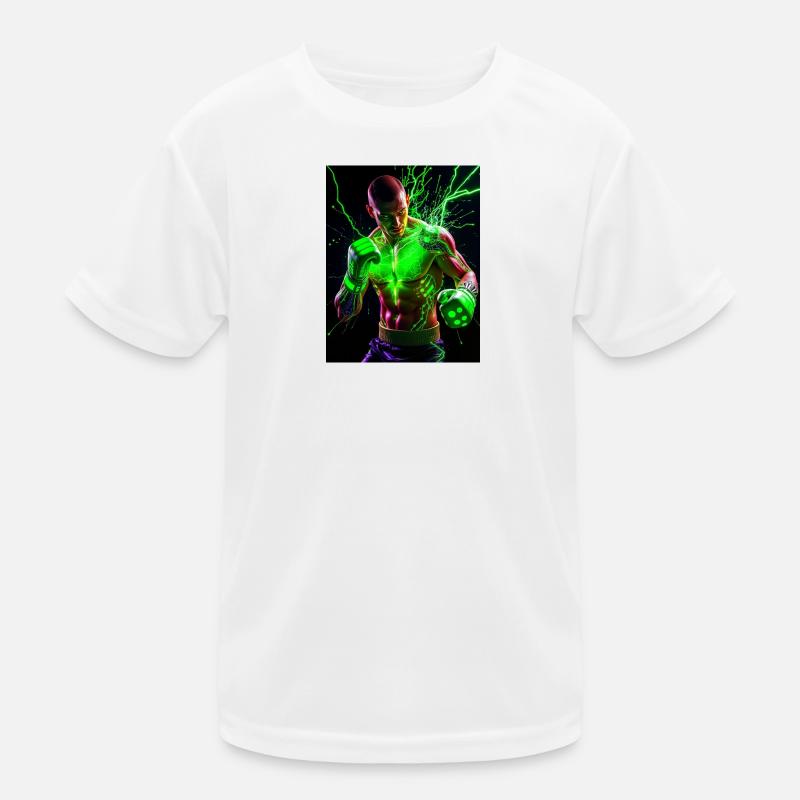 Powerful Lightning Suit Kids Functional T-Shirt