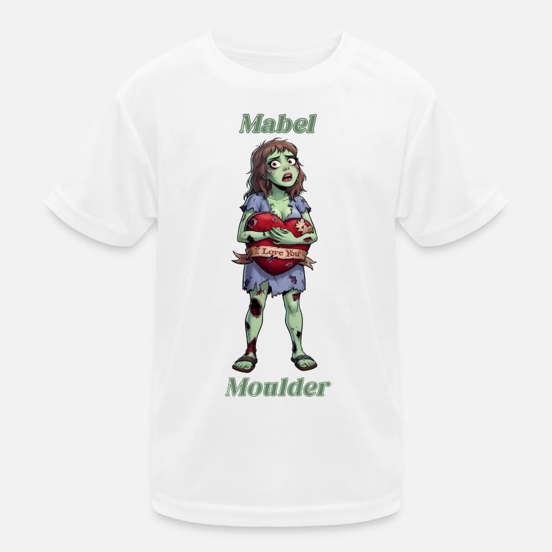 Zombie Herzensheldin Mabel Moulder Kinder Funktions-T-Shirt