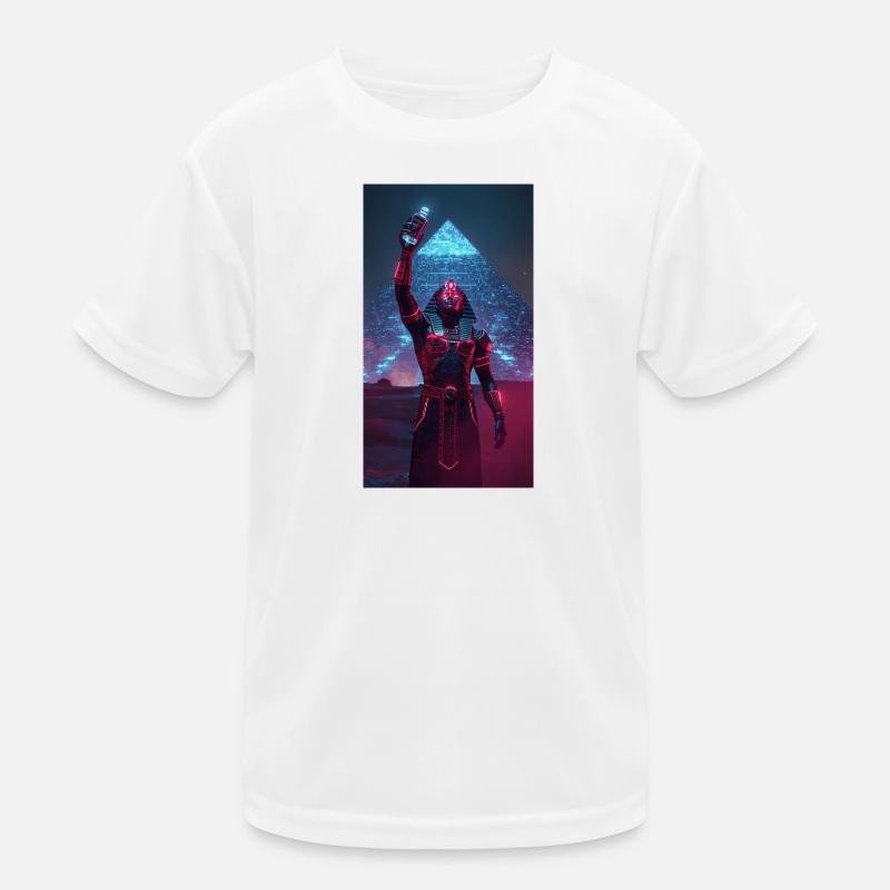 Pharaon en lumière néon T-shirt sport Enfant