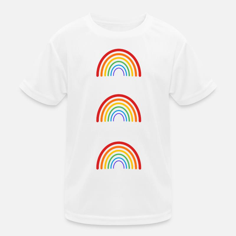 LGBT Rainbow Kinder Funktions-T-Shirt