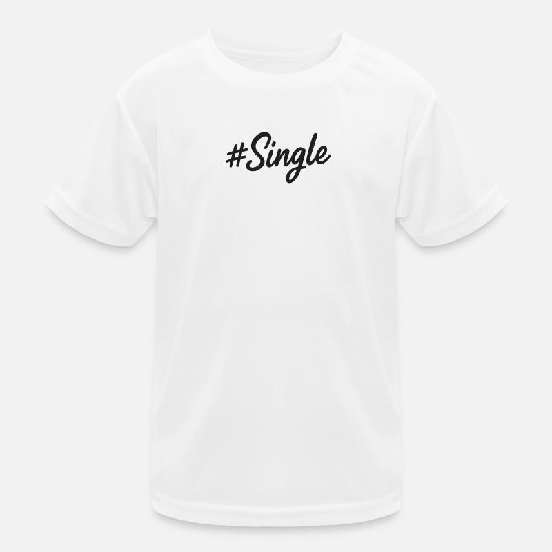 #Single – Statement Design in Handwriting Kids Functional T-Shirt