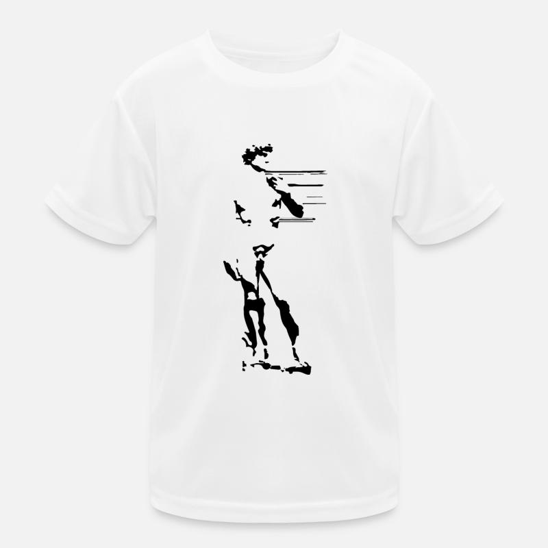 David Kinder Funktions-T-Shirt