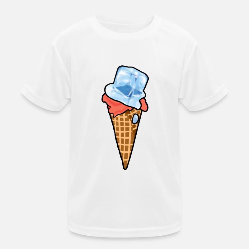 Ice Cone Kinder Funktions-T-Shirt