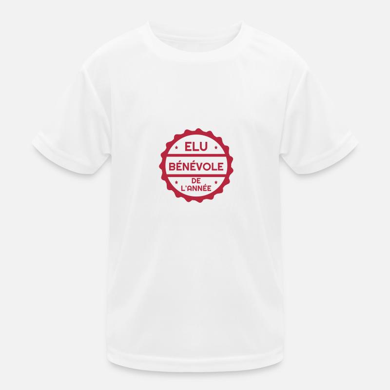 Volunteer Humanitarian Freiwilliger Bénévole Kids Functional T-Shirt