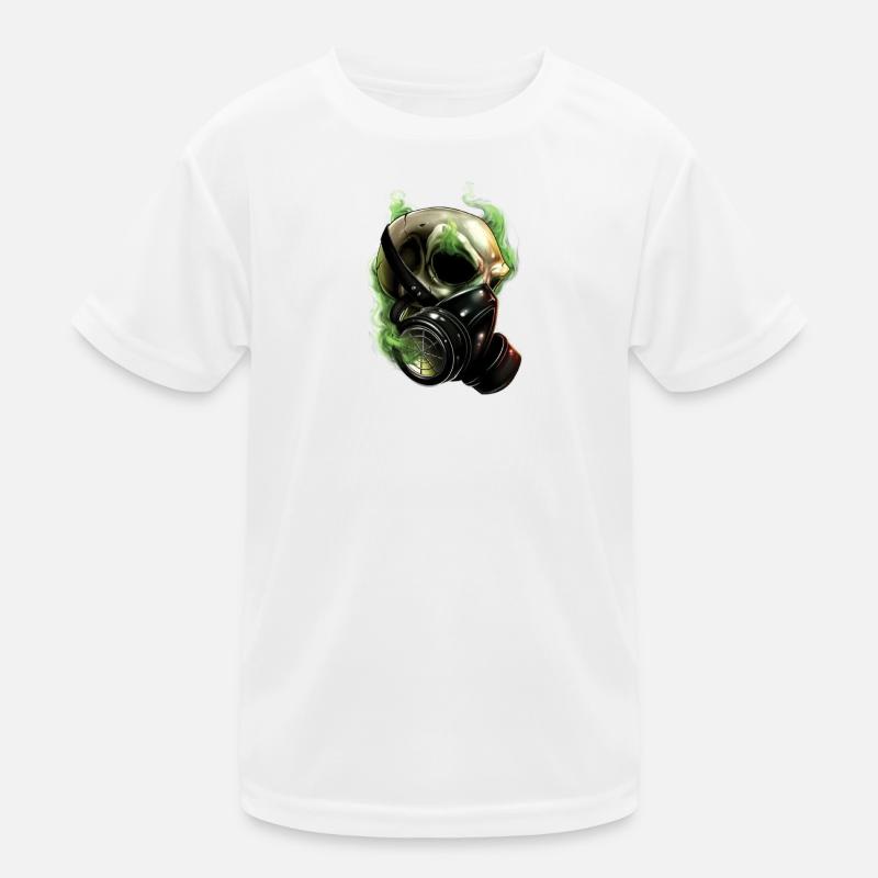 Gaz skull T-shirt sport Enfant