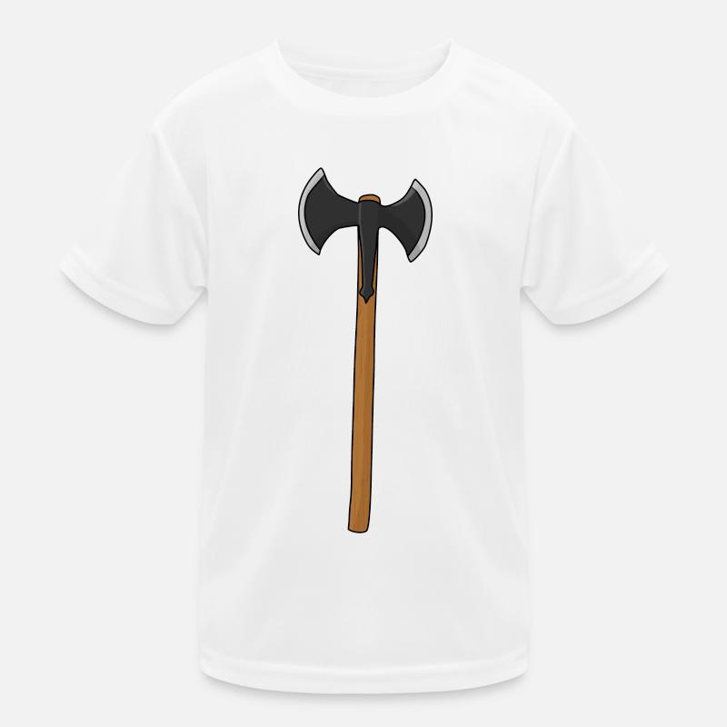 Les Vikings à la hache T-shirt sport Enfant