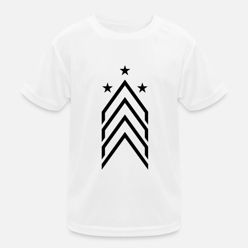 Rang 4 Kinder Funktions-T-Shirt