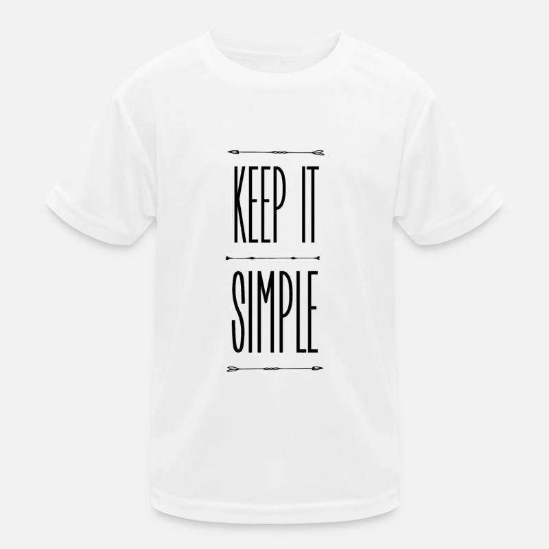 Keep it simple T-shirt sport Enfant