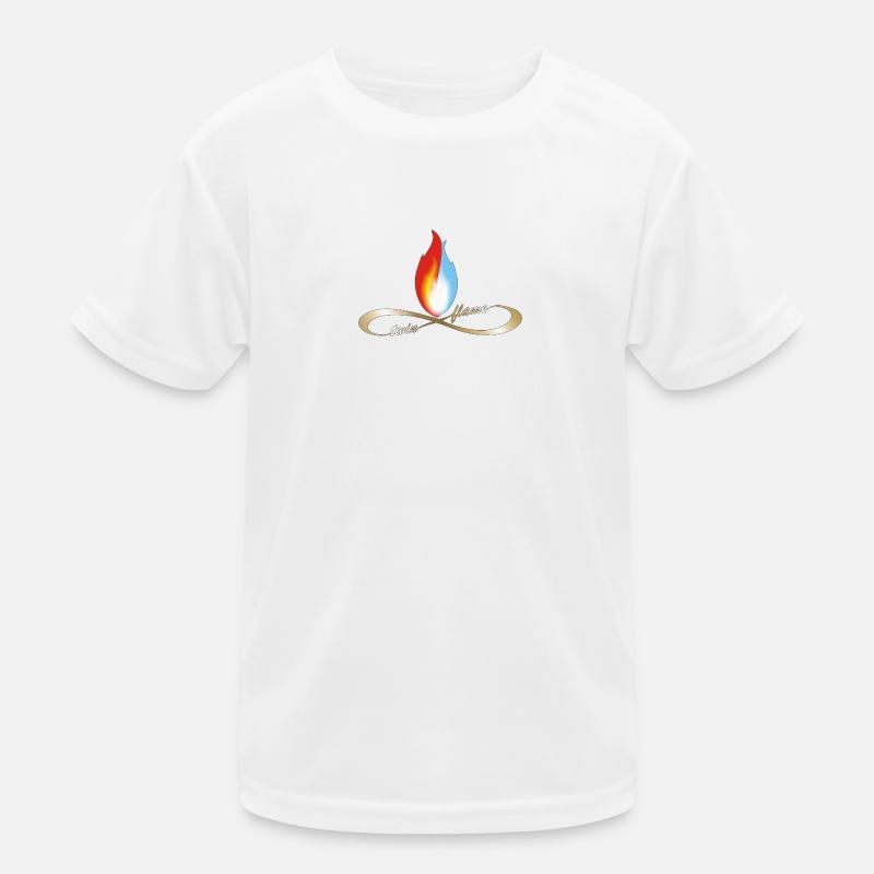 Flamme jumelle Infinity T-shirt sport Enfant