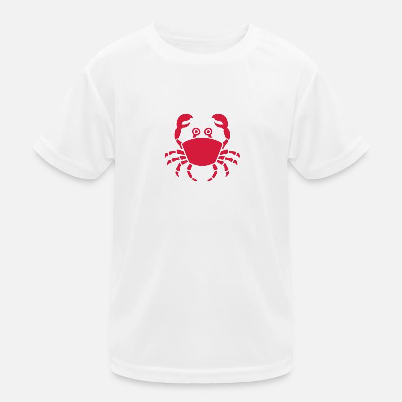 Krabbe Kinder Funktions-T-Shirt