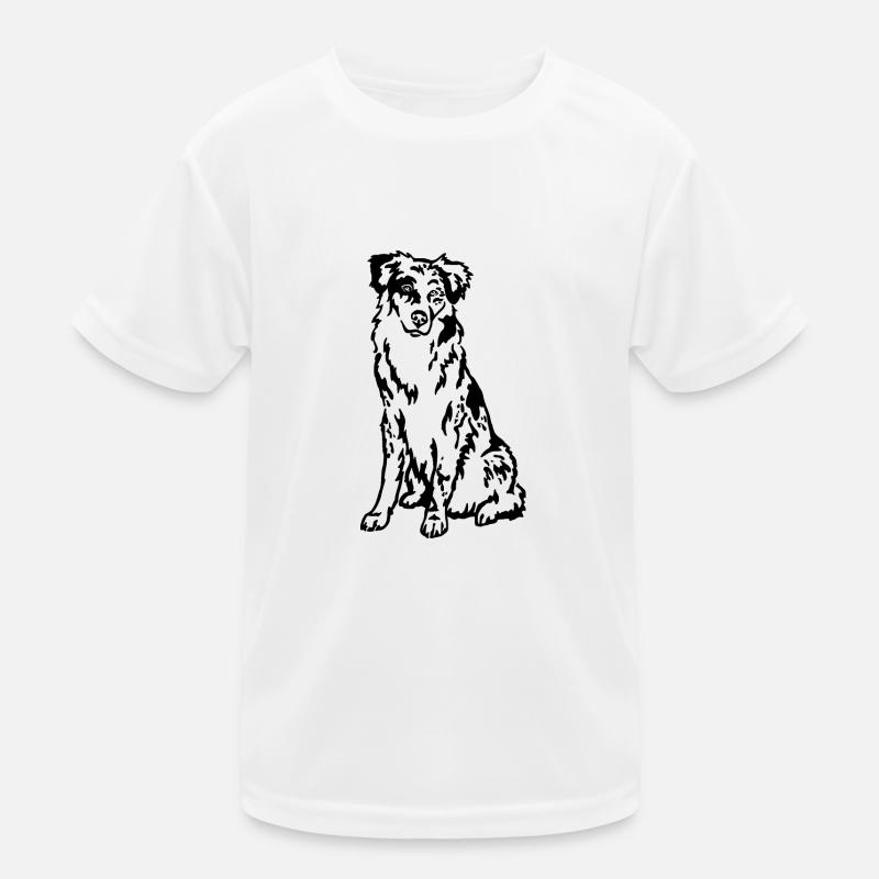 Australian Shepherd Kids Functional T-Shirt