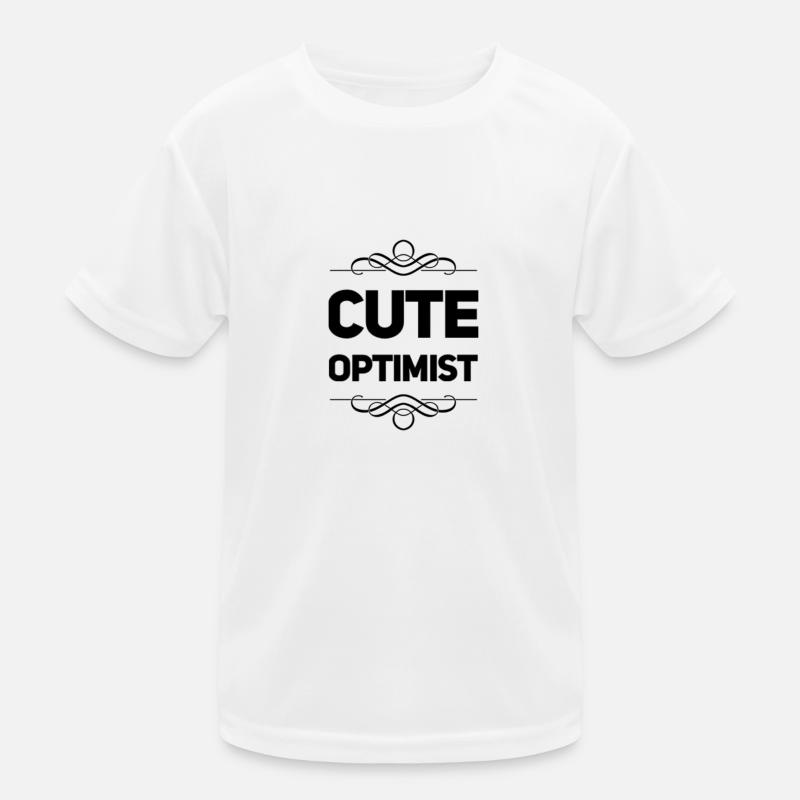Optimiste mignon T-shirt sport Enfant