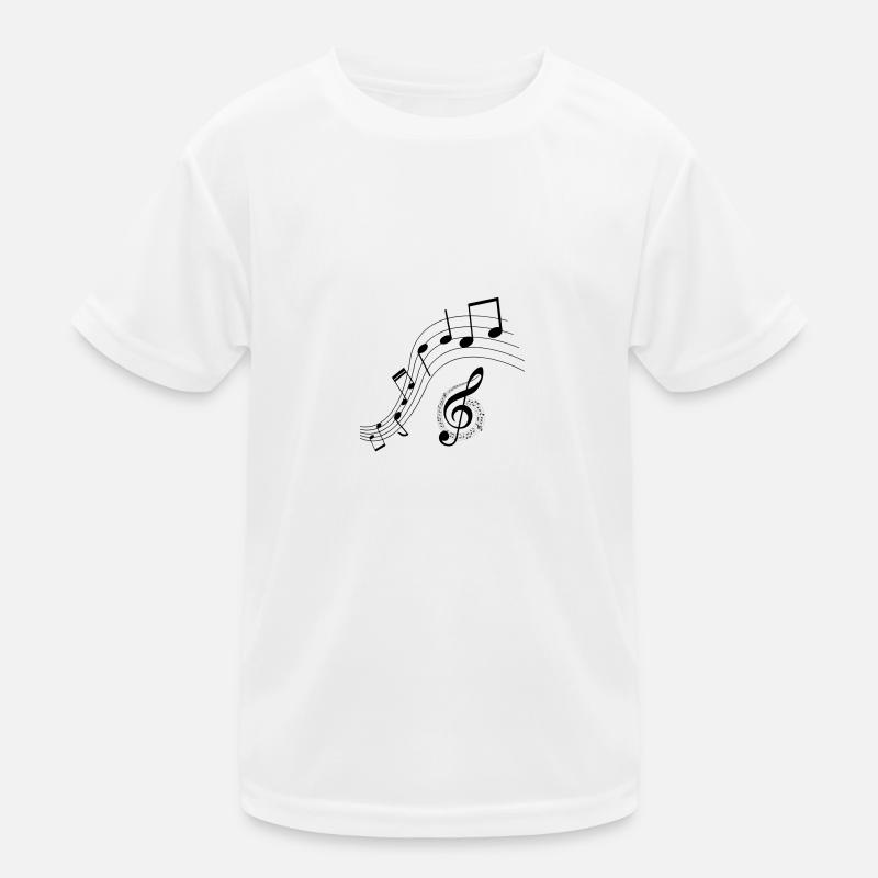 Sheet music Kids Functional T-Shirt