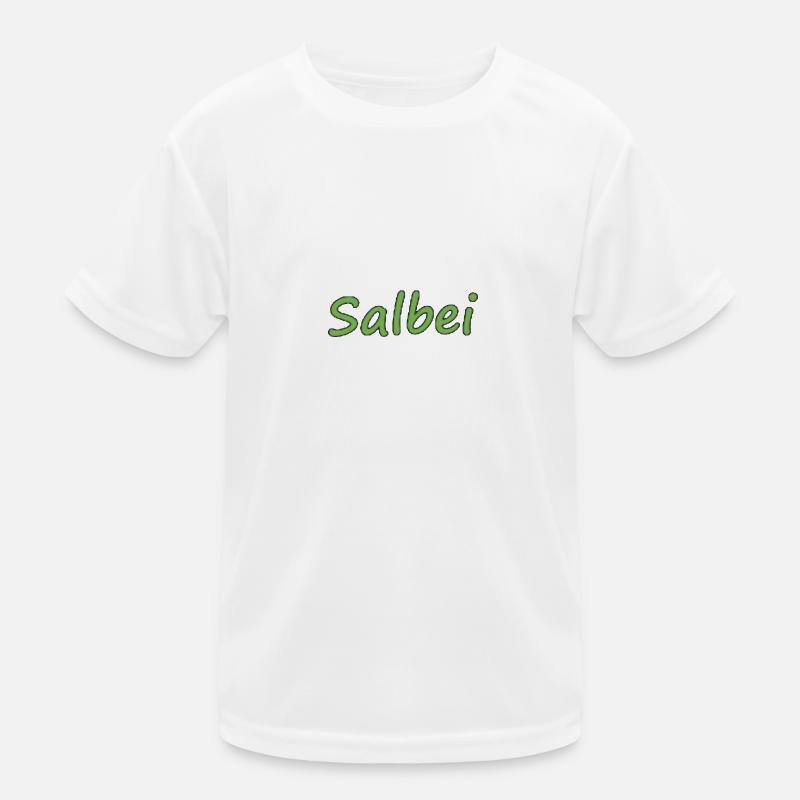 Salbei Kinder Funktions-T-Shirt