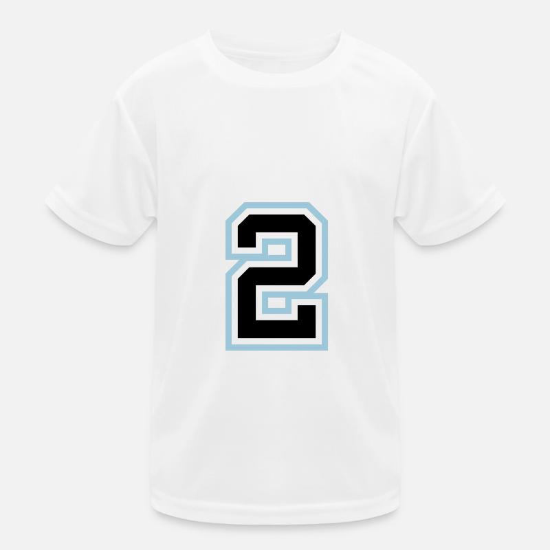 Symbole à 2 chiffres T-shirt sport Enfant