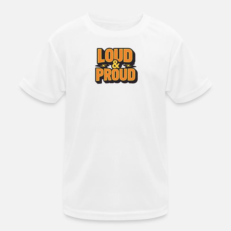 Loud & Proud Kids Functional T-Shirt
