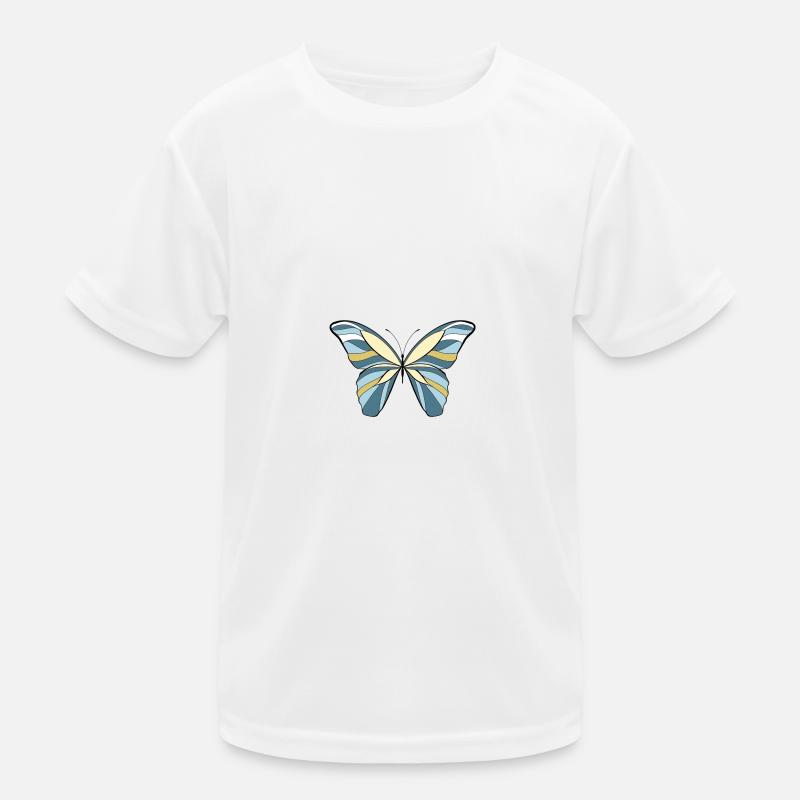 Papillon coloré par Isa.unprofessional T-shirt sport Enfant