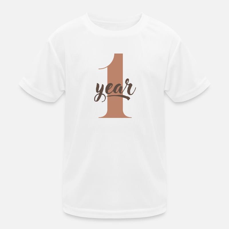 Première année / 1 an de bébé T-shirt sport Enfant
