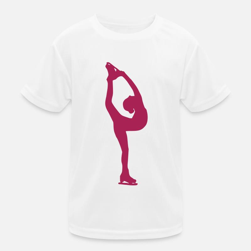 Figure Skating Kids Functional T-Shirt