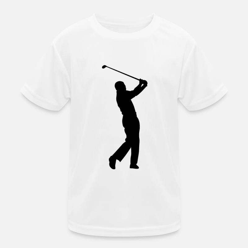 Golf Golfer Golfer Golf Course Kids Functional T-Shirt