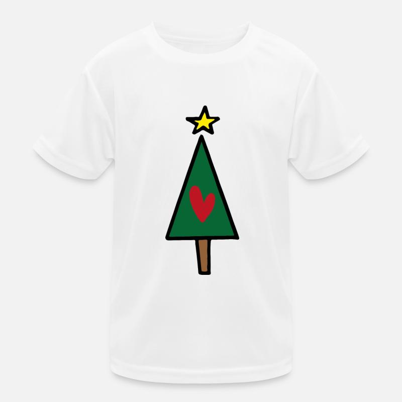 Weihnachtsbaum Kinder Funktions-T-Shirt