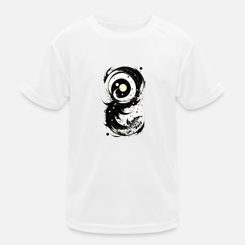 carpe koi T-shirt sport Enfant