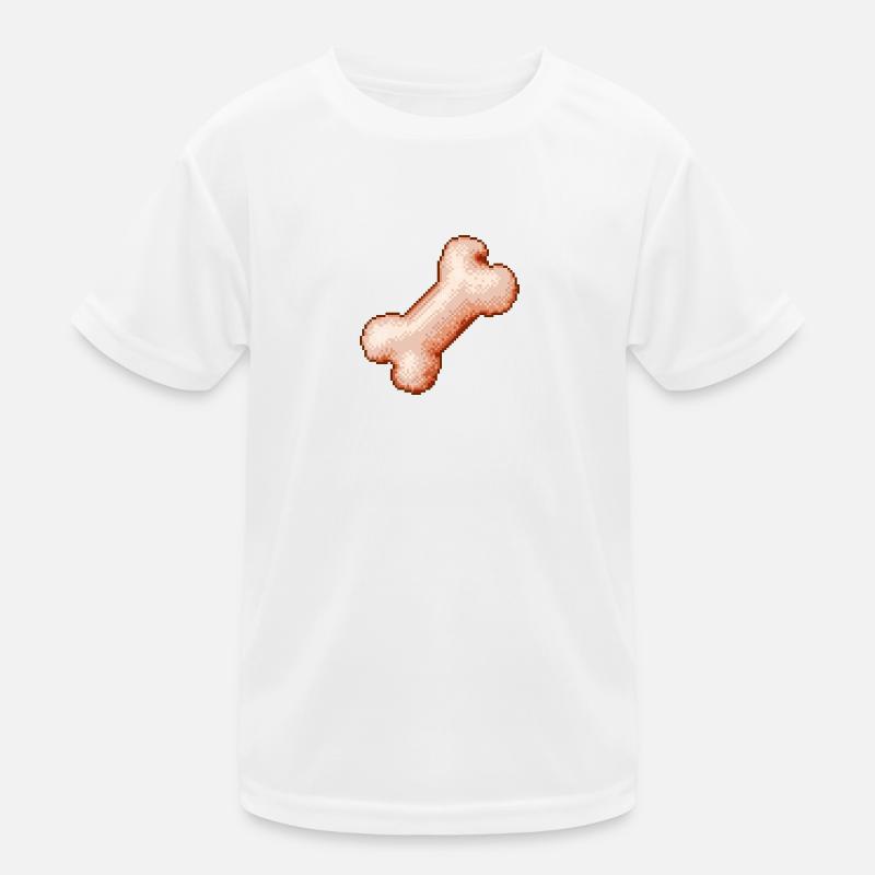 Bone Bone Fun Fun 8bit 16bit Retro Video Games Kids Functional T-Shirt