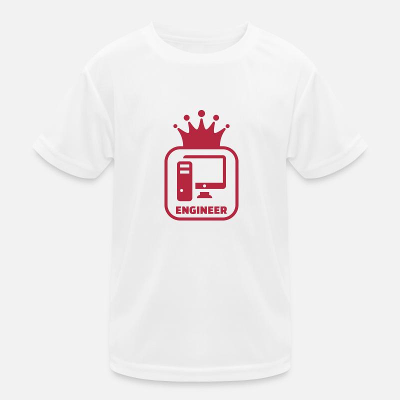 Computer / Informatiker / Aussenseiter / Ingenieur Kinder Funktions-T-Shirt