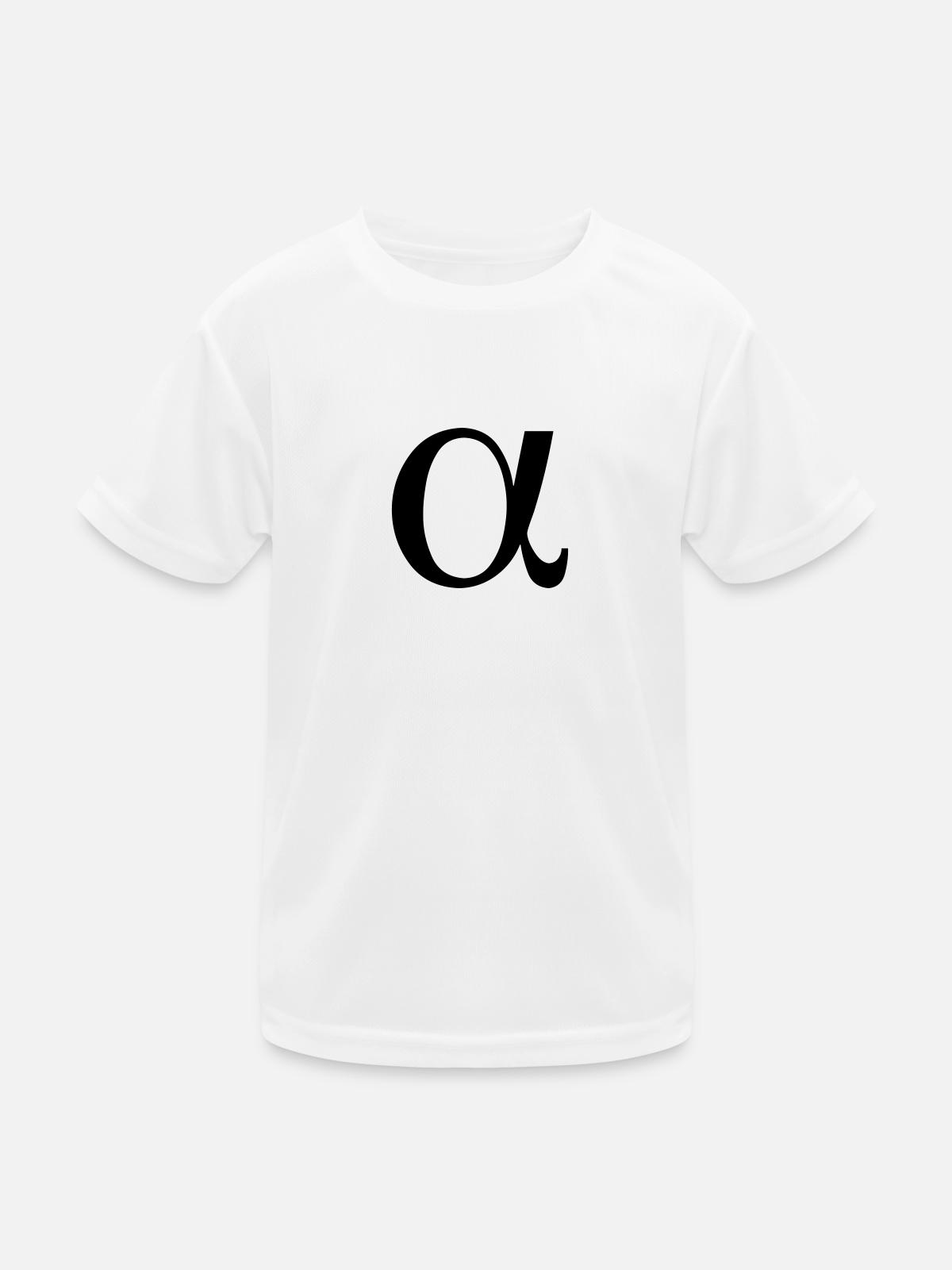 Alpha - Kids Functional T-Shirt - white - Front
