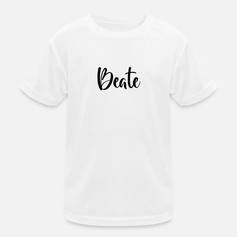 Vorname - Beate Kinder Funktions-T-Shirt