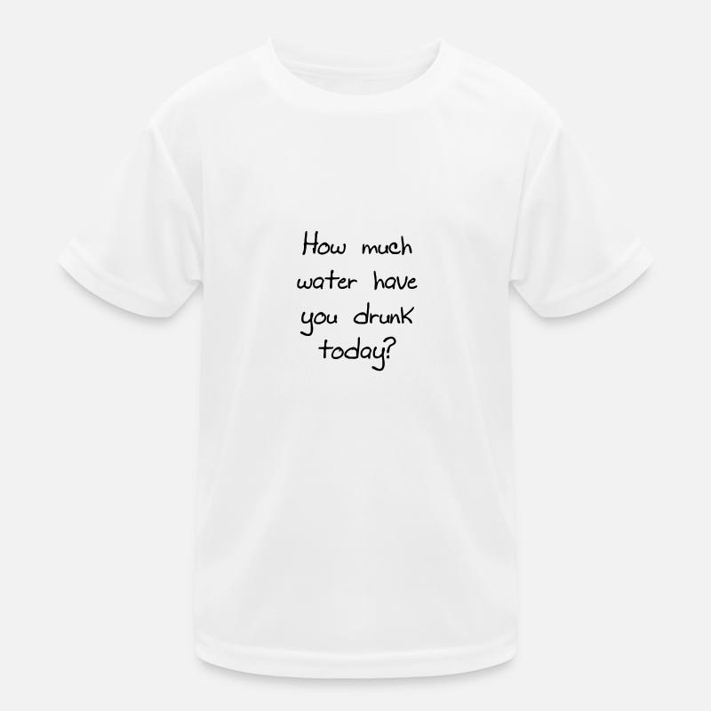 Combien d'eau? T-shirt sport Enfant