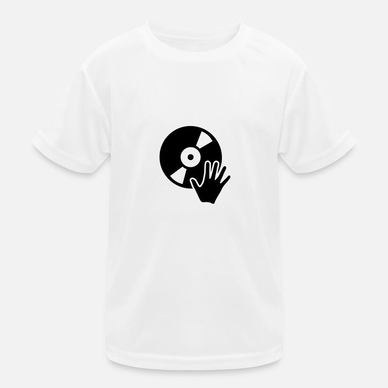 DJ - Kids Functional T-Shirt - white