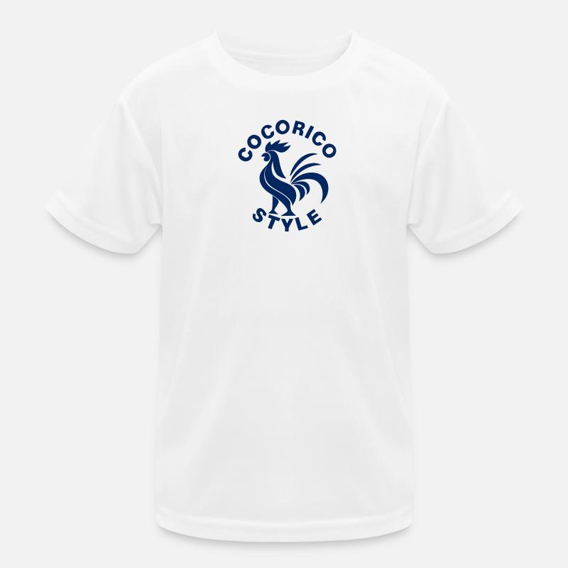 Cocorico-Stil Kinder Funktions-T-Shirt