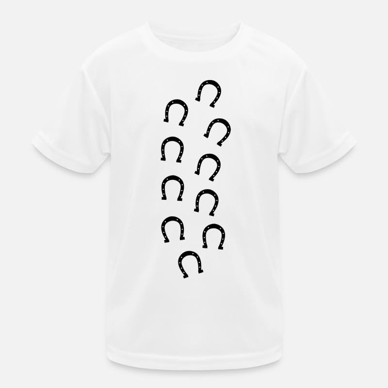 Horseshoe prints Kids Functional T-Shirt